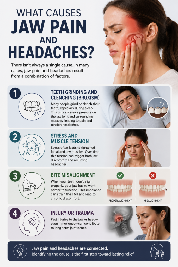 What Causes Jaw Pain and Headaches